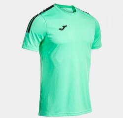 Joma OLIMPIADA ALL SPORT SHORT SLEEVE T-SHIRT dressz / póló zöld fekete M