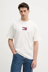 Tommy Hilfiger pamut póló x F1 THE MOVIE fehér, nyomott mintás, MW0MW41391 - fehér XL