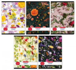 Herlitz tűzött füzet A/5, 32 lap vonalas, Flower, többféle (HRL-400200783)