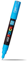 uni Dekormarker 0, 7-1mm, Uni Posca PC-1M világoskék (2UPC1MVK) - bestoffice