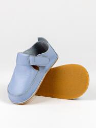 Isara Pantofi barefoot din piele naturala - Erda Bleu Ciel