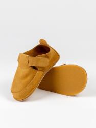 Isara Pantofi barefoot piele intoarsa - Erda Camel