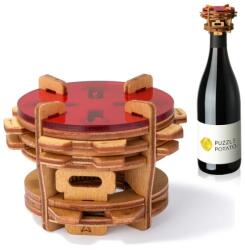 Puzzle Potato Topsy-Turvy - Puzzle pentru Sticla de Vin, Puzzle Potato, lemn