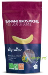 BIOFRUISEC Banane Intregi Selectie Gros Michel din Camerun Ecologice/Bio 100g
