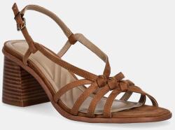 Pepe Jeans szandál ZOWI SUEDE barna, PLS90703 - barna Női 39