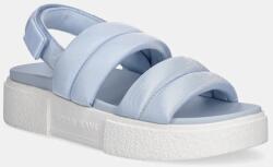 Tommy Jeans szandál FLATFORM SANDAL női, platformos, EN0EN02802 - kék Női 40