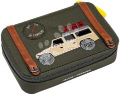 Jeune Premier Penar școlar Pencil Box Filled Camp Life Jeune Premier design ergonomic de lux 20*7 cm (JPPF025243) Penar