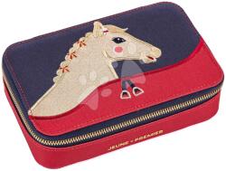 Jeune Premier Penar școlar Pencil Box Filled Saddle Bag Jeune Premier design ergonomic de lux 20*7 cm (JPPF025242) Penar