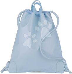 Jeune Premier Ghiozdan tip sac pentru încălțăminte și trening City Bag Baby Blue Jeune Premier design ergonomic de lux 40*36 cm (JPCI025228)