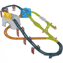 Mattel Fisher-Price - Thomas, a gőzmozdony: pályabővítő sínkészlet motorizált vonatokhoz 5, 9m (HNP81) - morzsajatekbolt
