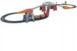 Mattel Fisher-Price - Thomas, a gőzmozdony: 3 az 1-ben csomagszállító motorizált vonatszett (HGX64) - jatekbirodalom