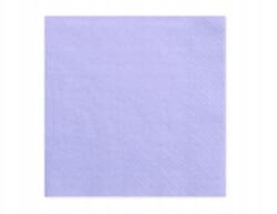 PartyDeco Háromrétegű szalvéta, lila, 33x33cm (1 db 20 db)