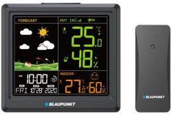 Blaupunkt WS25BK LCD Meteorológiai Időjárás állomás külső szenzorral - Fekete (WS25BK) (WS25BK)