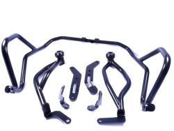 RDMOTO Engine guards RDMOTO CF153KD fekete lower + upper frames (with protectors)