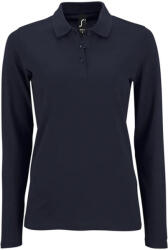 SOL'S Női Perfect Pique hosszú ujjú póló pólóing 2XL kék