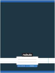 Nebulo Nebulo: Tűzött vonalas grafitkék színű füzet 81-32 A/4 (VO-MGM-2-A4-12348831) - innotechshop