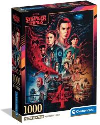 Clementoni Stranger Things 4. évad 1000 db-os puzzle poszterrel - Clementoni (39980) - innotechshop