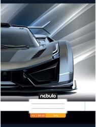 Nebulo Nebulo: Tűzött sima sport autó mintás füzet 80-32 A/4 (SI-XM-A4-20250204)