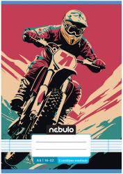 Nebulo Nebulo: Tűzött 2. osztályos cross motor mintás vonalas füzet 16-32 A/5 (VO2-VM-A5-12346110)