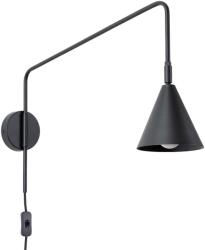 Sollux Nox oldalfali lámpa 1x10 W fekete SL. 1697