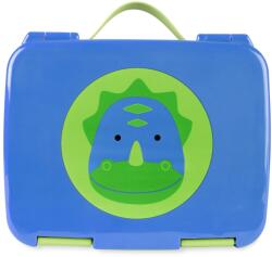 Skip Hop Spark Style Bento Műanyag uzsonnás ételtároló doboz 2, 5L - Dino (9O286810) (9O286810)