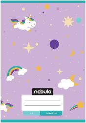 Nebulo Nebulo: Tűzött unikornis mintás leckefüzet A/5 (LE-MM-A5-12347278)