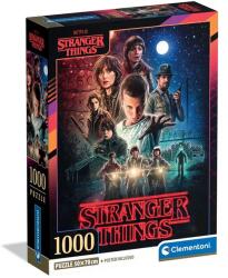 Clementoni Stranger Things 1. évad 1000 db-os puzzle poszterrel - Clementoni (39978) - innotechshop