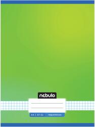 Nebulo Nebulo: Tűzött kockás friss zöld színű füzet 87-32 A/4 (NR-MGM-2-A4-12348855)