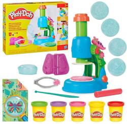 Hasbro Play-Doh: Wonder Glow mikroszkópos gyurmaszett világító elemekkel - Hasbro (G0494)