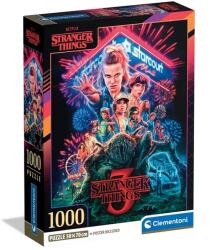 Clementoni Stranger Things 3. évad 1000 db-os puzzle poszterrel - Clementoni (39979) - innotechshop