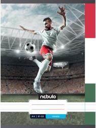 Nebulo Nebulo: Tűzött vonalas foci HUN mintás füzet 81-32 A/4 (VO-XM-A4-12347728) - innotechshop - 499 Ft