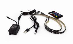 Gembird LED-2SU-RGB50-01 LED szalag 2 x 0, 5m - RGB (LED-2SU-RGB50-01) (LED-2SU-RGB50-01)