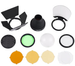GODOX AK-R1 Roundhead Kiegészítő Fénymódosító/ Diffúzor Készlet (AK-R1-KIT)