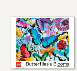 Chronicle Books Puzzle LEGO® Motýle a kvety 1000 dielikov (CHB3343)