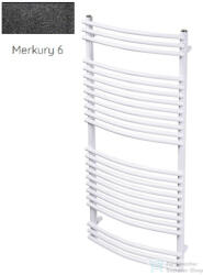 Radeco SONIA E A1-600/SLE 496x650 törölközőszárítós radiátor, MERKURY 6 (metál fekete) színben (Radeco_SONIA_E_A1_600_SLE_MERKURY6)