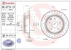 BREMBO féktárcsa BREMBO 08. A715.1X (08.A715.1X)