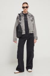 Desigual farmerdzseki női, szürke, átmeneti, oversize - szürke L