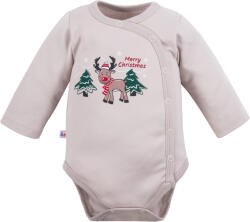 Eevi HI REINDEER hosszú ujjú hosszú ujjú body bézs - 62