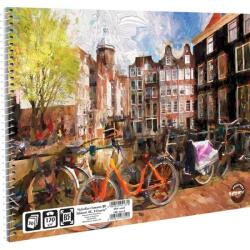 T-Creativ spirálos vázlatfüzet - B5 - Amsterdam (TC25-A2900117B5-941379-5AMSTERDAM)