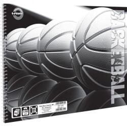 T-Creativ One Color vázlatfüzet - B5 - kosárlabdás (TC25-A2900112B5-944394-1BASKETBALL)