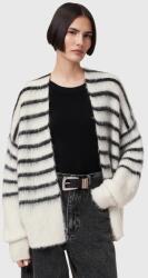 AllSaints gyapjú kardigán RIGA fehér, női, W005KC - fehér S