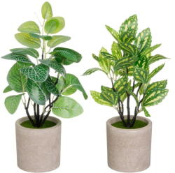 Casa Selección Plante artificiale 2 buc. (înălțime 28 cm) - Casa Selección