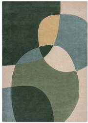 Flair Rugs Covor verde țesut manual din lână 160x230 cm Glow Green & Blue - Flair Rugs Covor