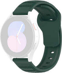 Techsuit - 20 mm-es óraszíj (W050) - Samsung Galaxy Watch 4/5/Active 2, Huawei Watch GT 3 (42 mm)/GT 3 Pro (43 mm) - Zöld