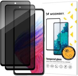Wozinsky Privacy Glass üvegfólia Xiaomi Redmi Note 14S készülékhez, 2 darabos csomag