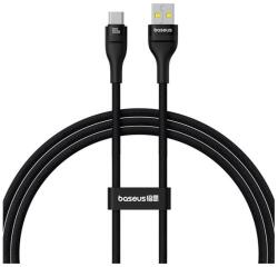 Baseus flash 2 adatkábel (usb - type-c, 100w, pd gyorstöltő, 100cm, törésgátló, cipőfűző) fekete (P10311804111-00) - rufusz