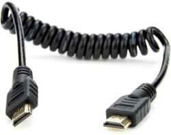 Atomos ATOMCAB010 Spirál HDMI - HDMI Kábel - 0, 3 m, Fekete