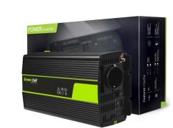 Green Cell INV19 Autós inverter tiszta szinuszhullám (24V / 1500W) (INV19) (INV19)