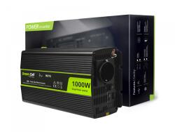 Green Cell INV18 Autós inverter 24V / 1000W (INV18) (INV18)