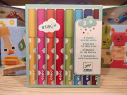 DJECO Mosható filc kicsiknek - 8 felt-tips for little ones - Djeco